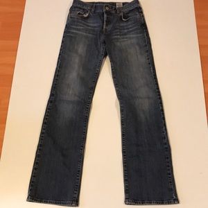 Size 6 28 Lucky Brand denim dungaree jeans
